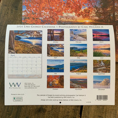 2026 Lake George Wall Calendar by Carl Heilman, II
