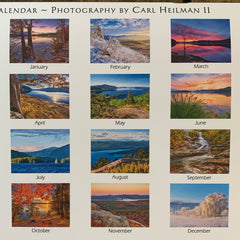 2026 Lake George Wall Calendar by Carl Heilman, II