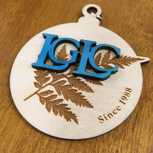 LGLC Wood Ornament