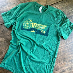 Bella+Canvas cotton/poly 2022 Hike-A-Thon shirt