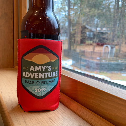 Amy's Race for the Lake 2019 Koozie