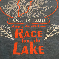 Amy's Race for the Lake T-Shirt - 2017