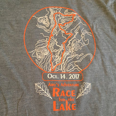 Amy's Race for the Lake T-Shirt - 2017