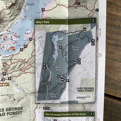 Lake George Area Boating & Trails Map, 2nd Edition