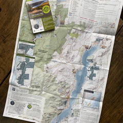 Lake George Area Boating & Trails Map, 2nd Edition