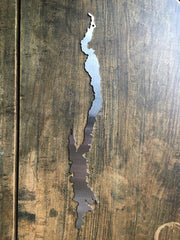 Lake George Stainless Steel Wall Decoration