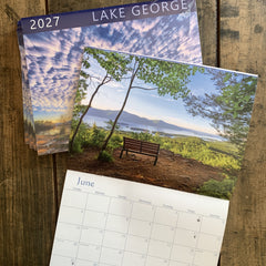 2027 Lake George Wall Calendar by Carl Heilman, II