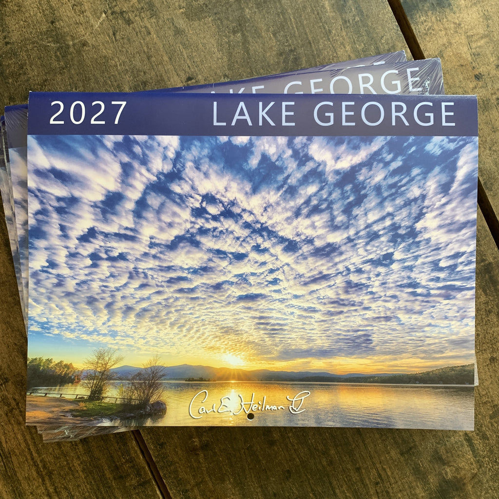 2027 Lake George Wall Calendar by Carl Heilman, II